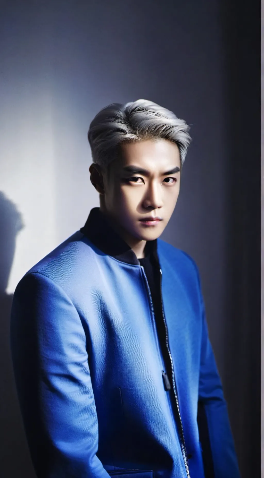 ai character: t.o.p Thanos  background