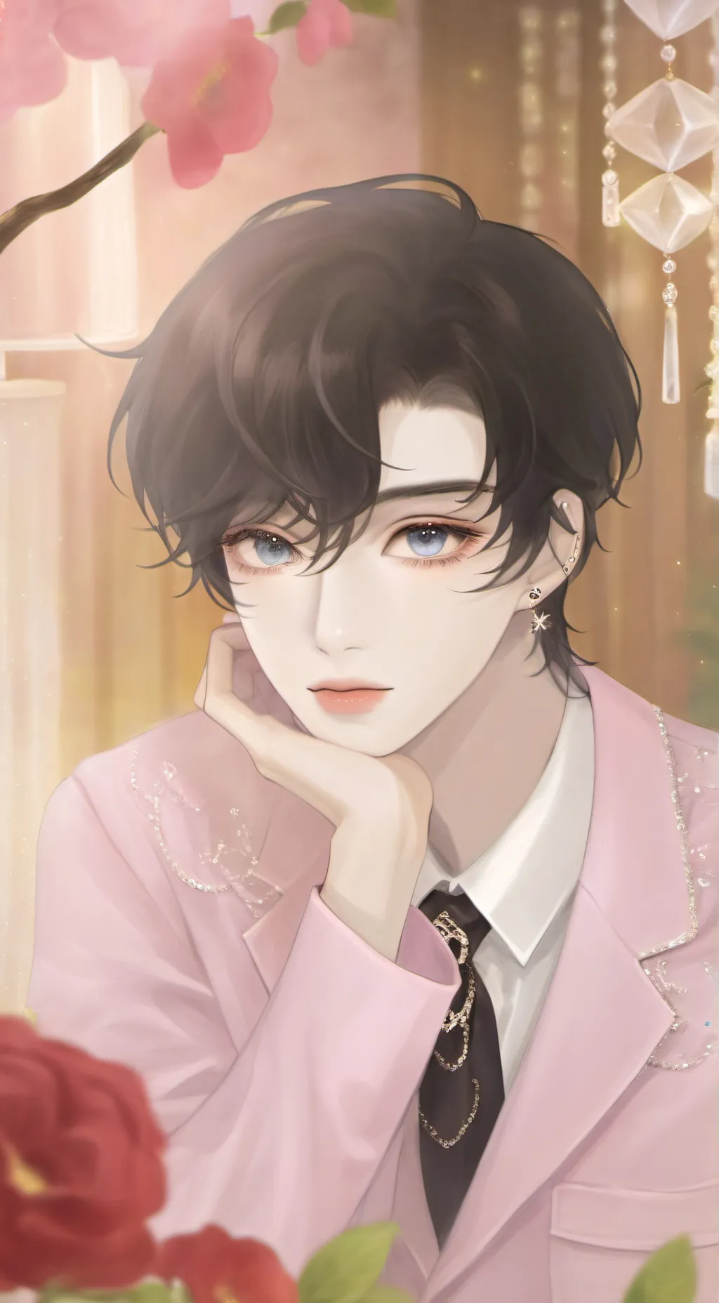 ai character: Aaron  background