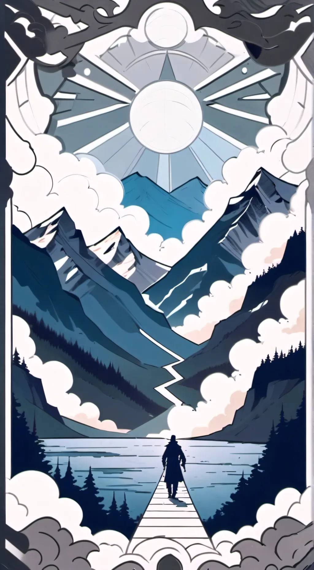 ai character: Dw killer au background