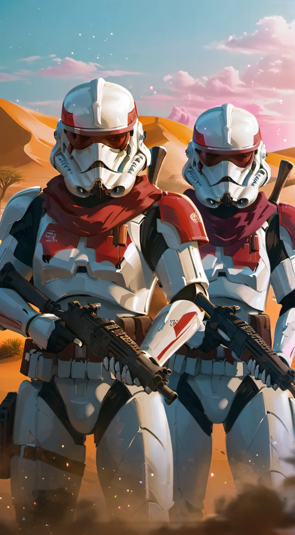 ai character: brother and sister background