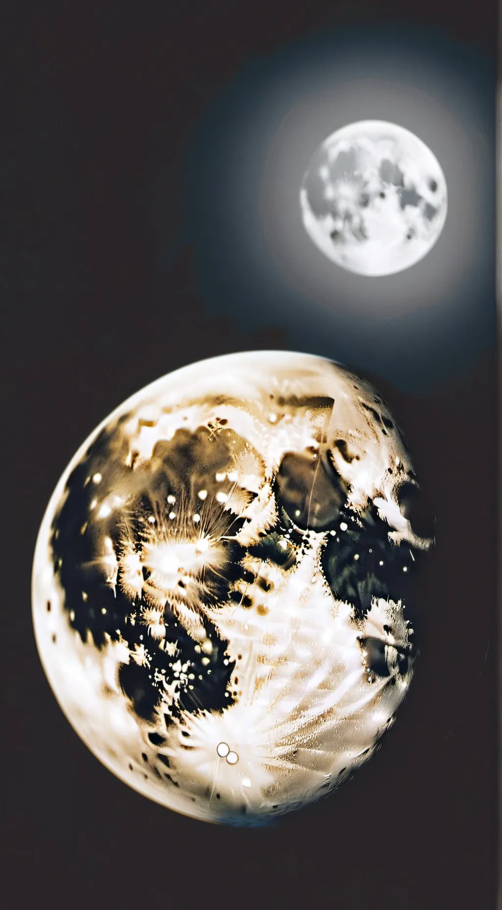 ai character: The Alien town background