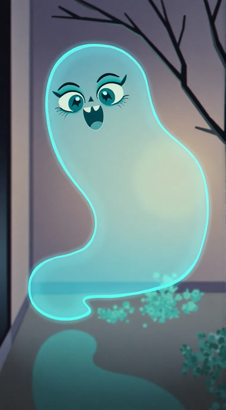 ai character: question background