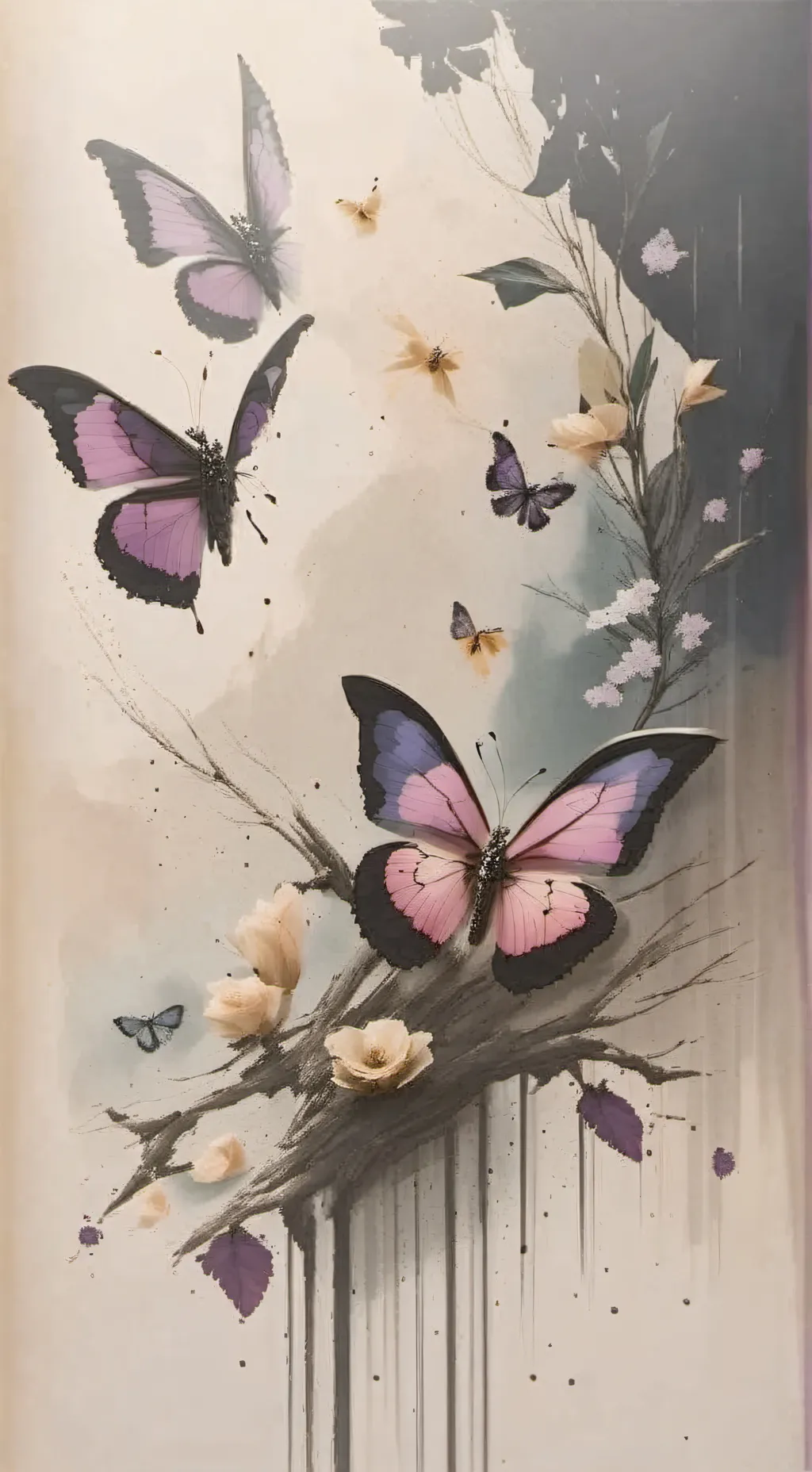 ai character: flutter  background