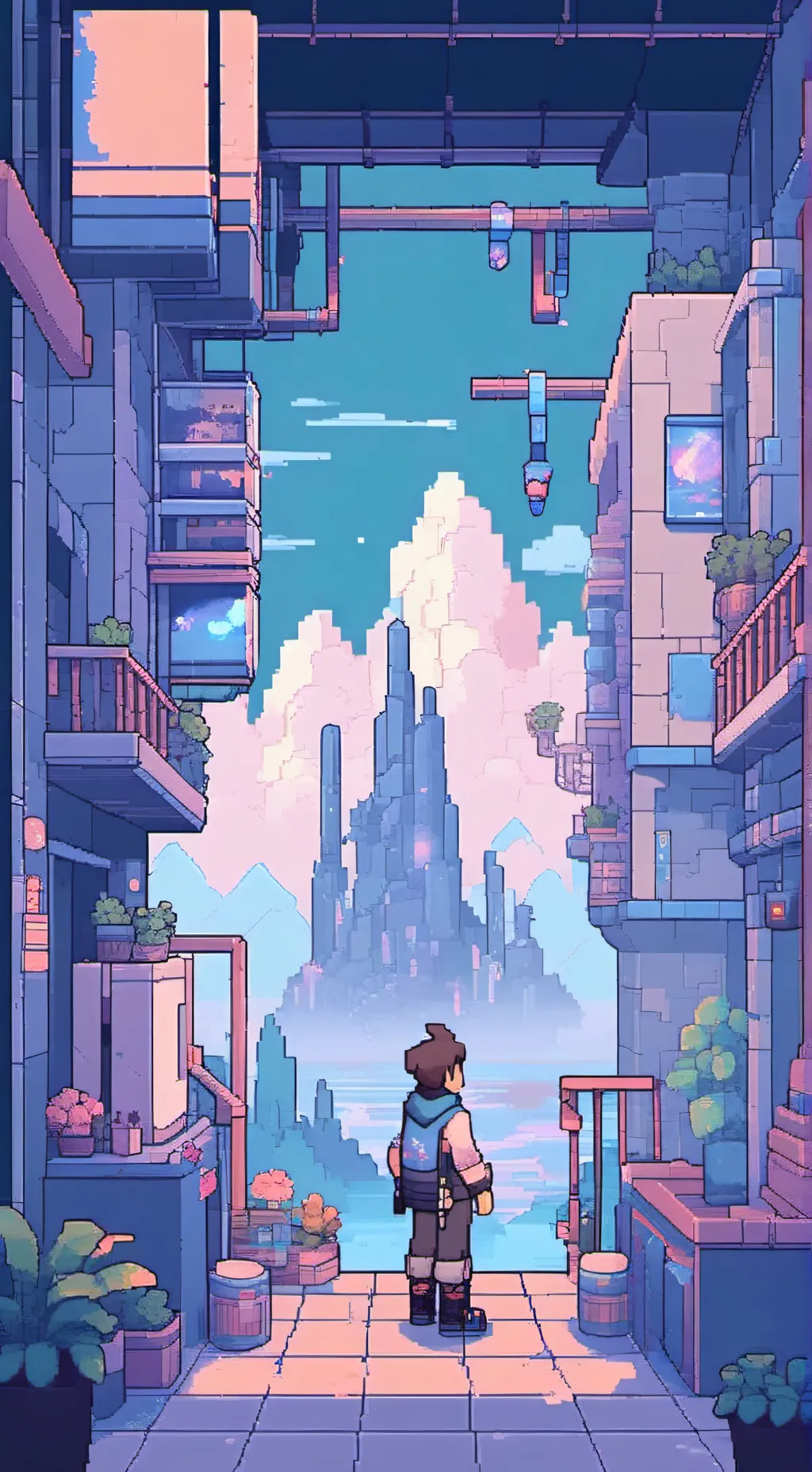 ai character: ghostballon background