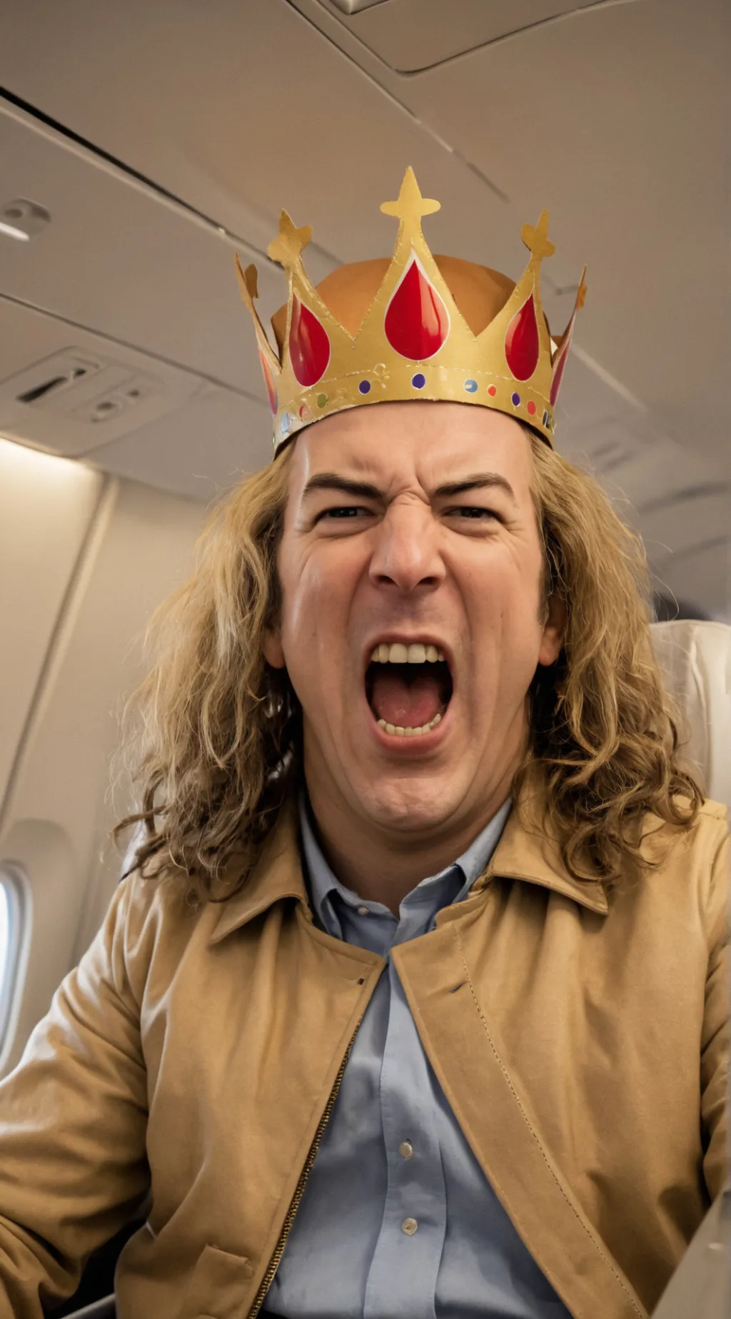 ai character: Burger Kingman background