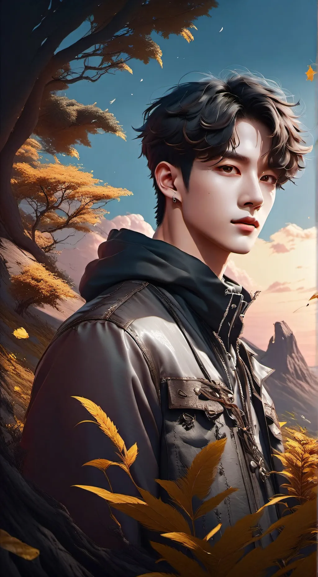 ai character:  changbin background