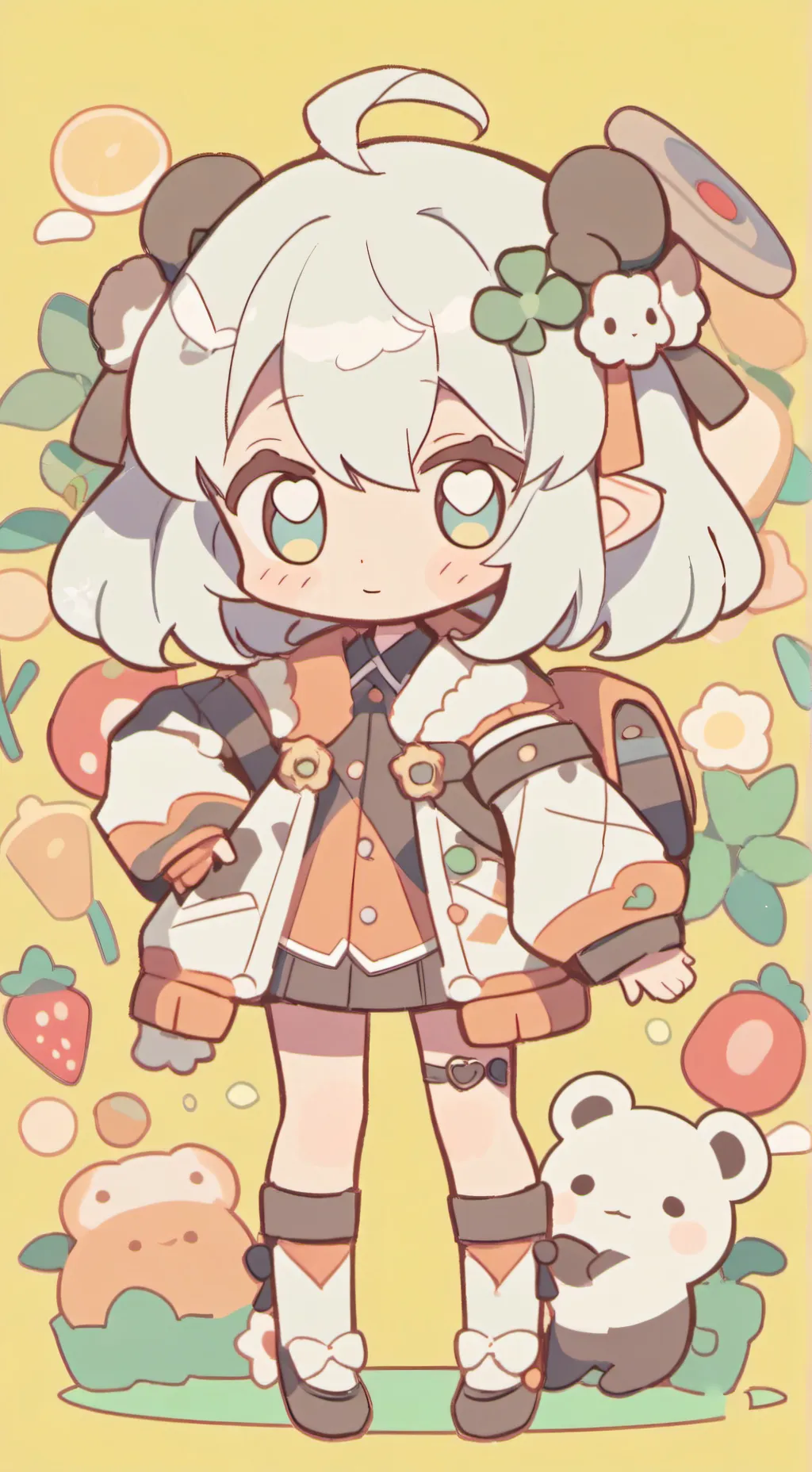 ai character: Another show background