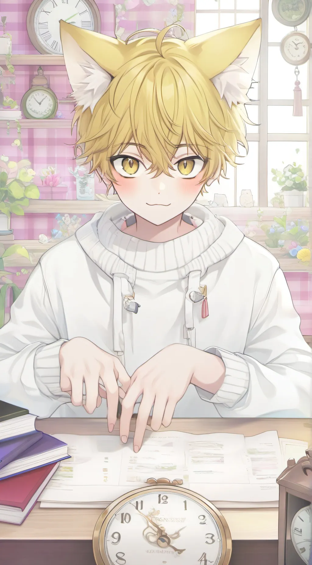 ai character: Dash the Dark Yell background