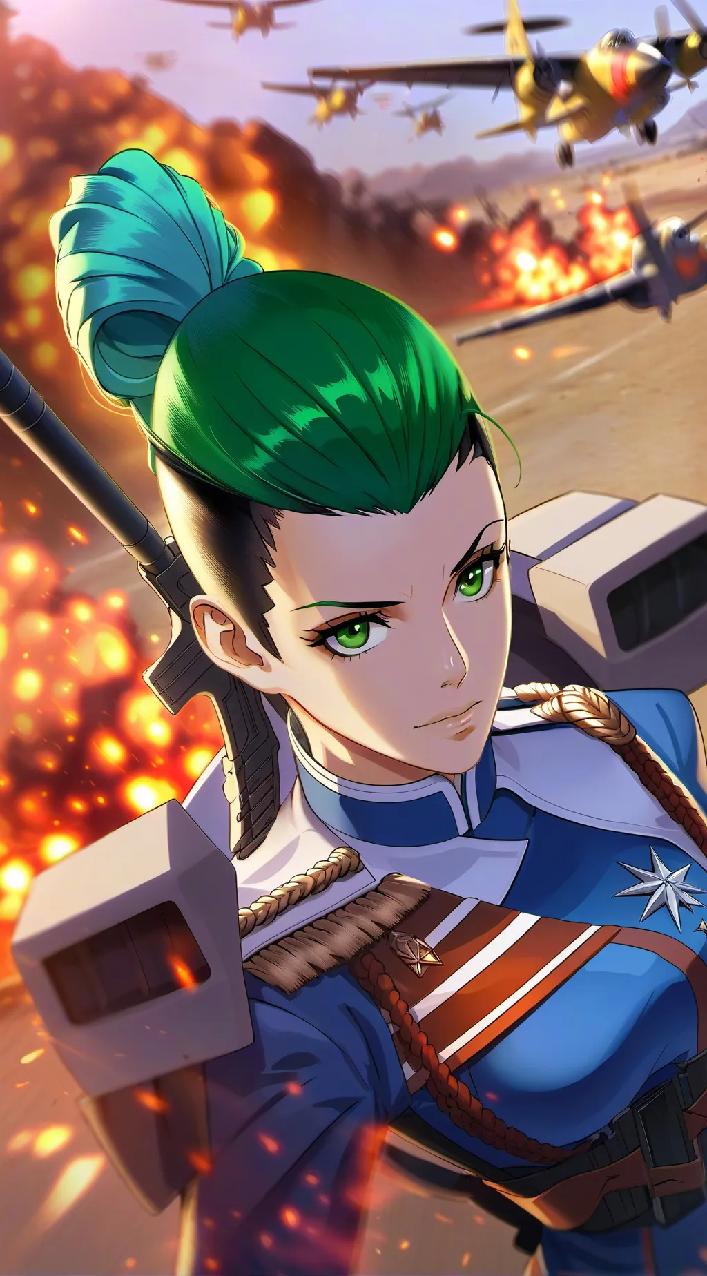 ai character: Lena background