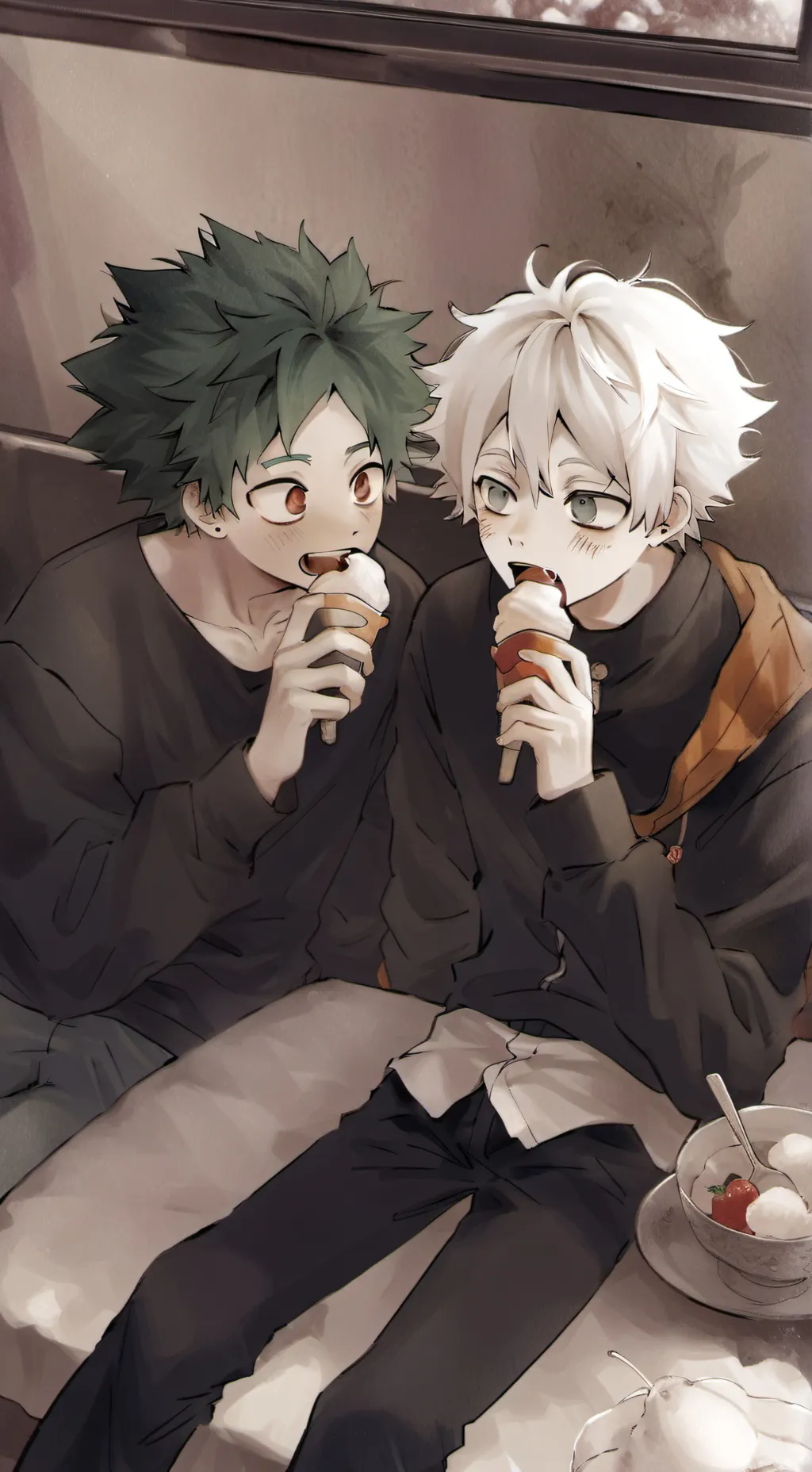 ai character: bakudeku background