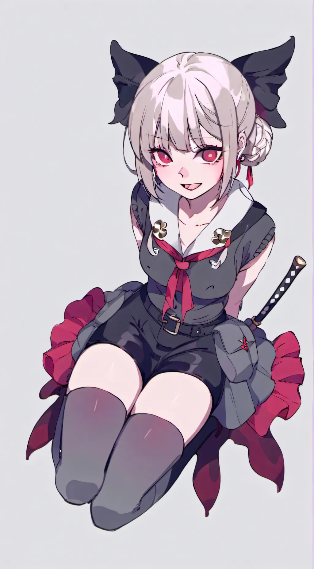 ai character: MHA kitchen background