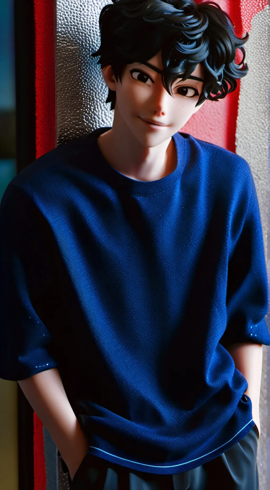 ai character: The Flirtatious Rival background