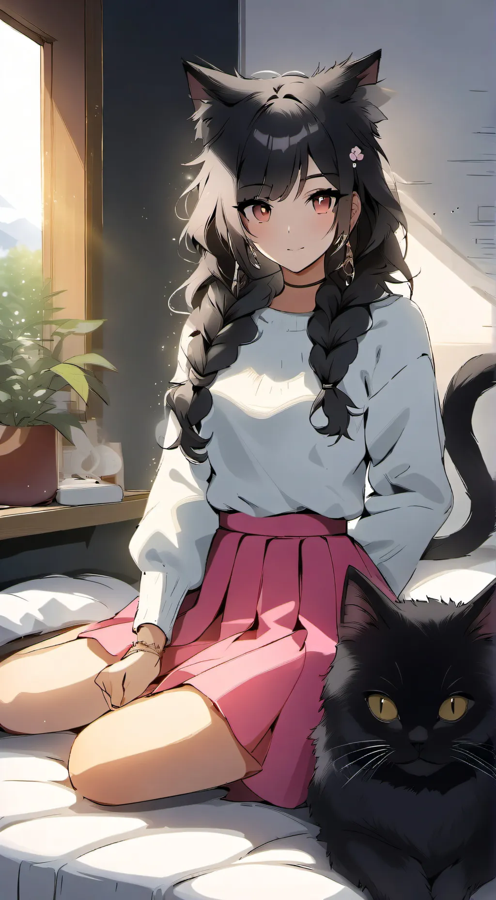 ai character: Abigail  background