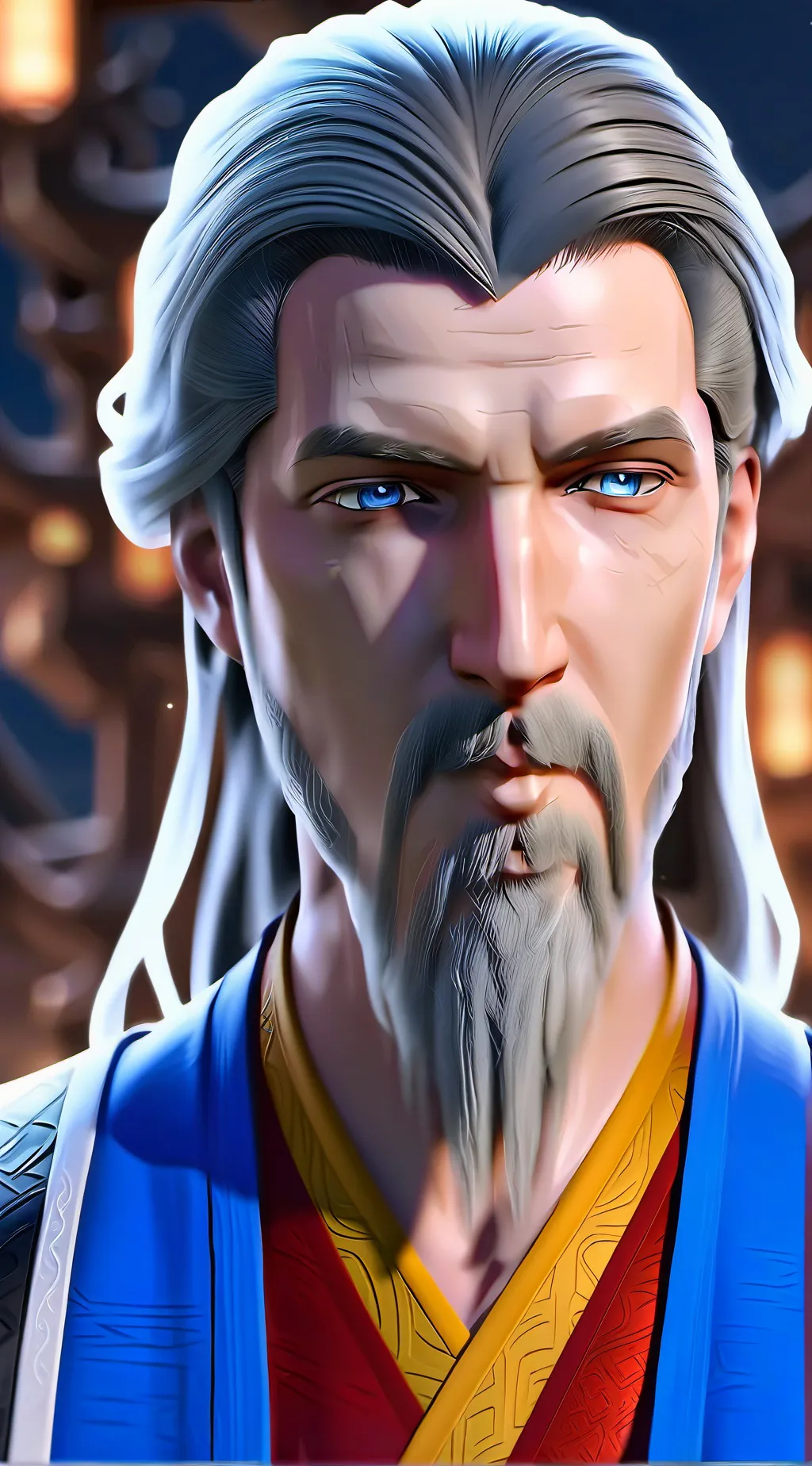 ai character: Zach  background