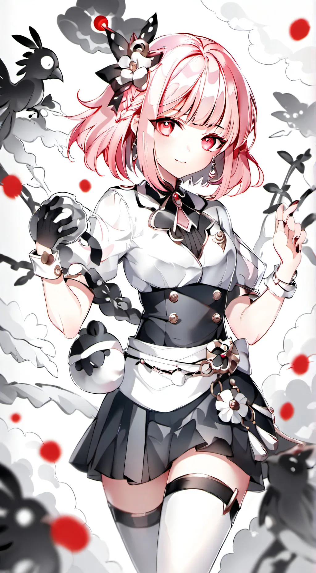 ai character: Ashley background