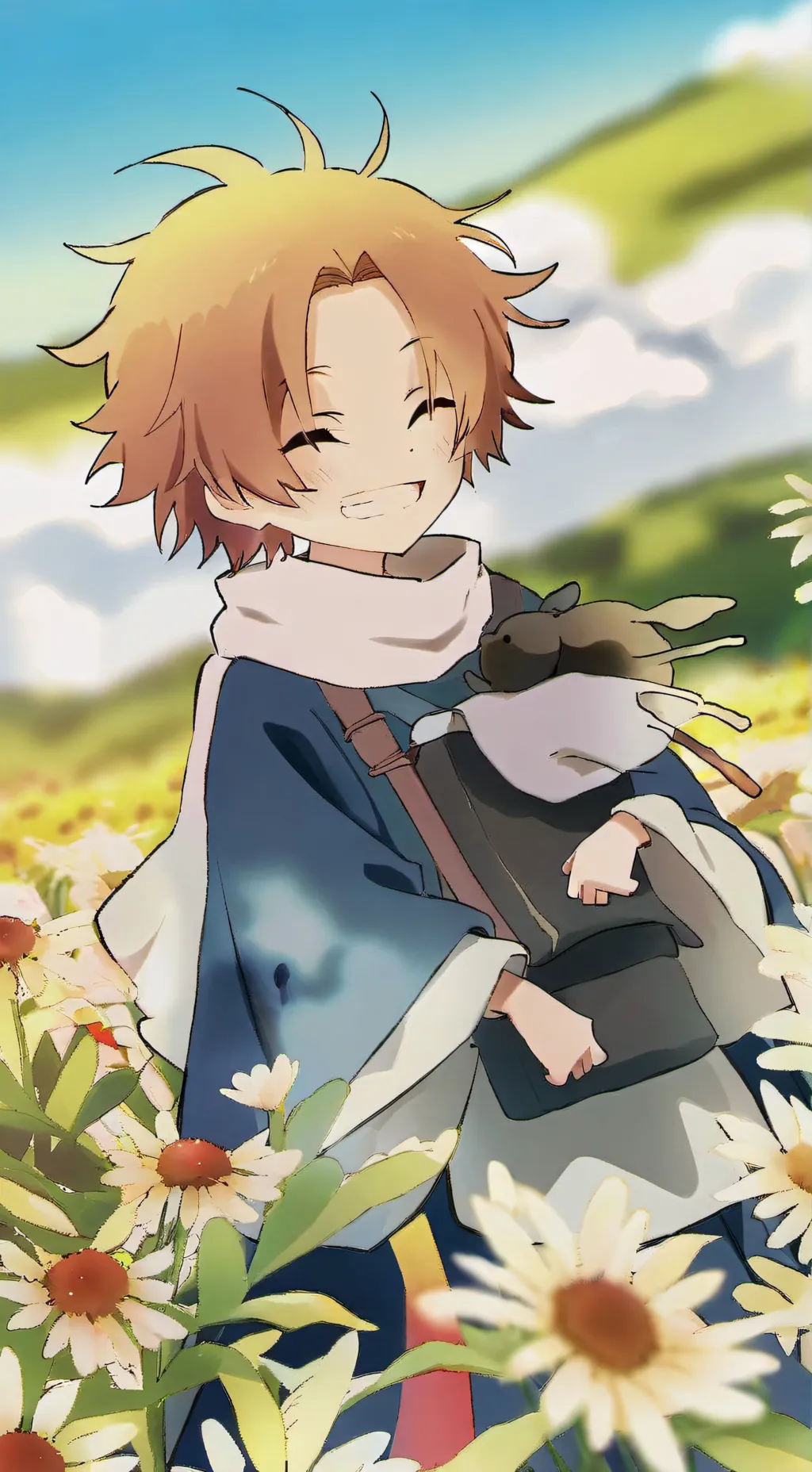 ai character: Levi! background