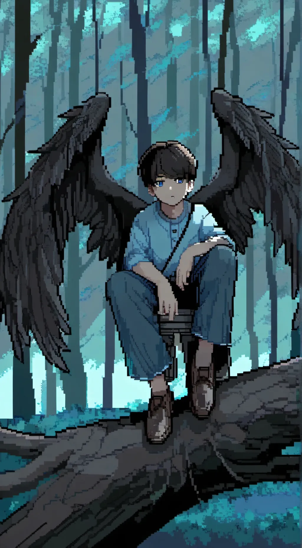 ai character: Антон background