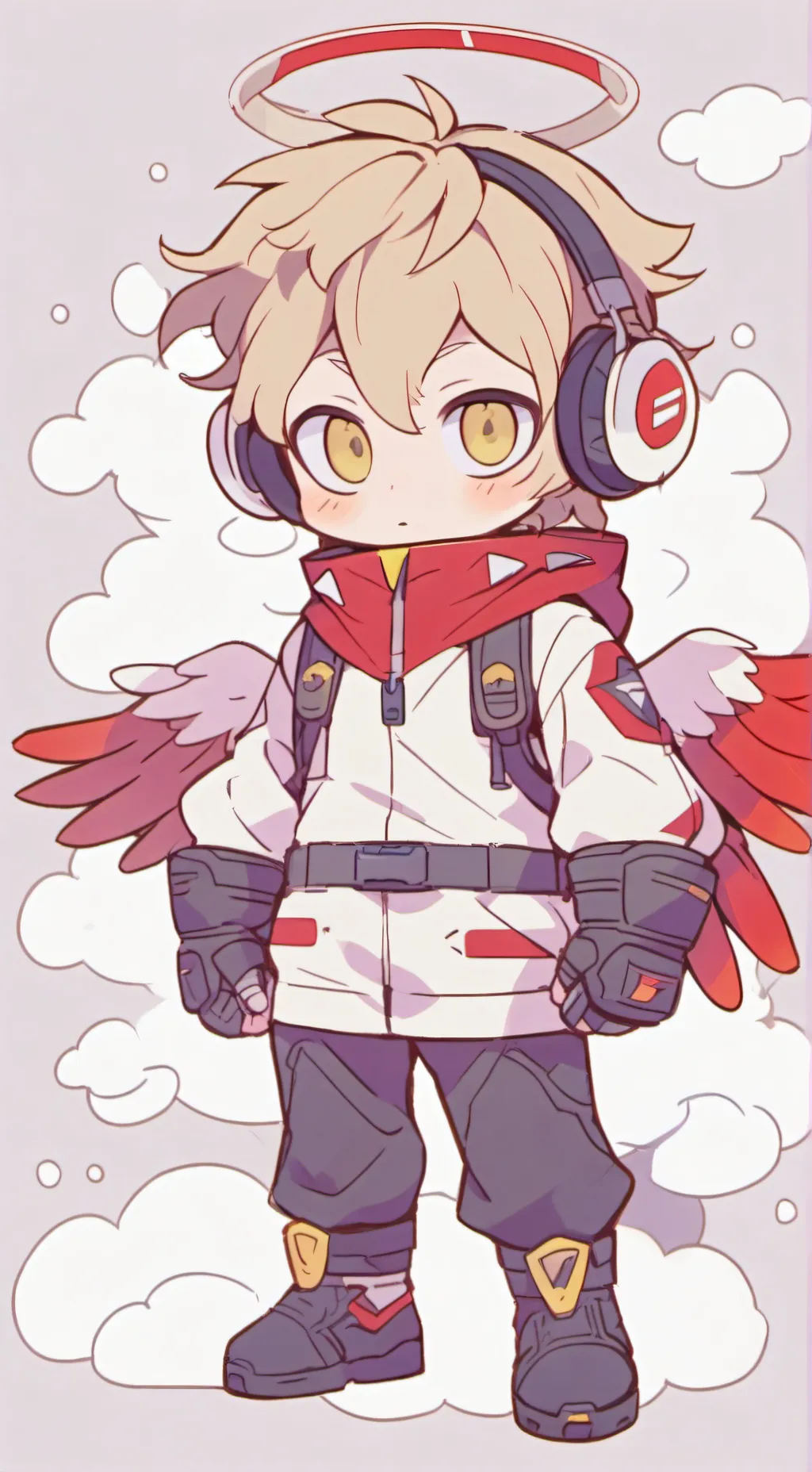 ai character: Hawks - Mha background
