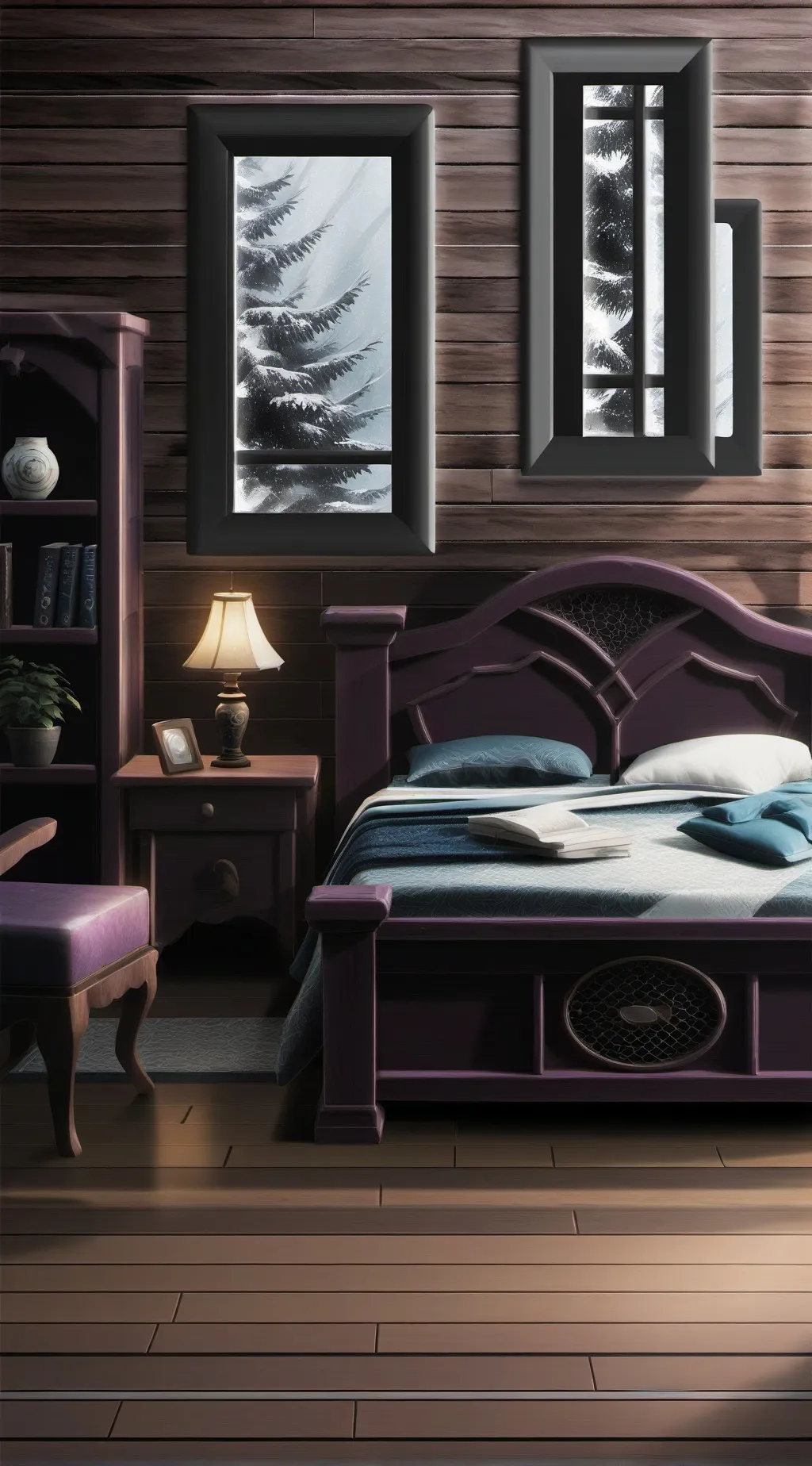 ai character: 007n7 x noli background