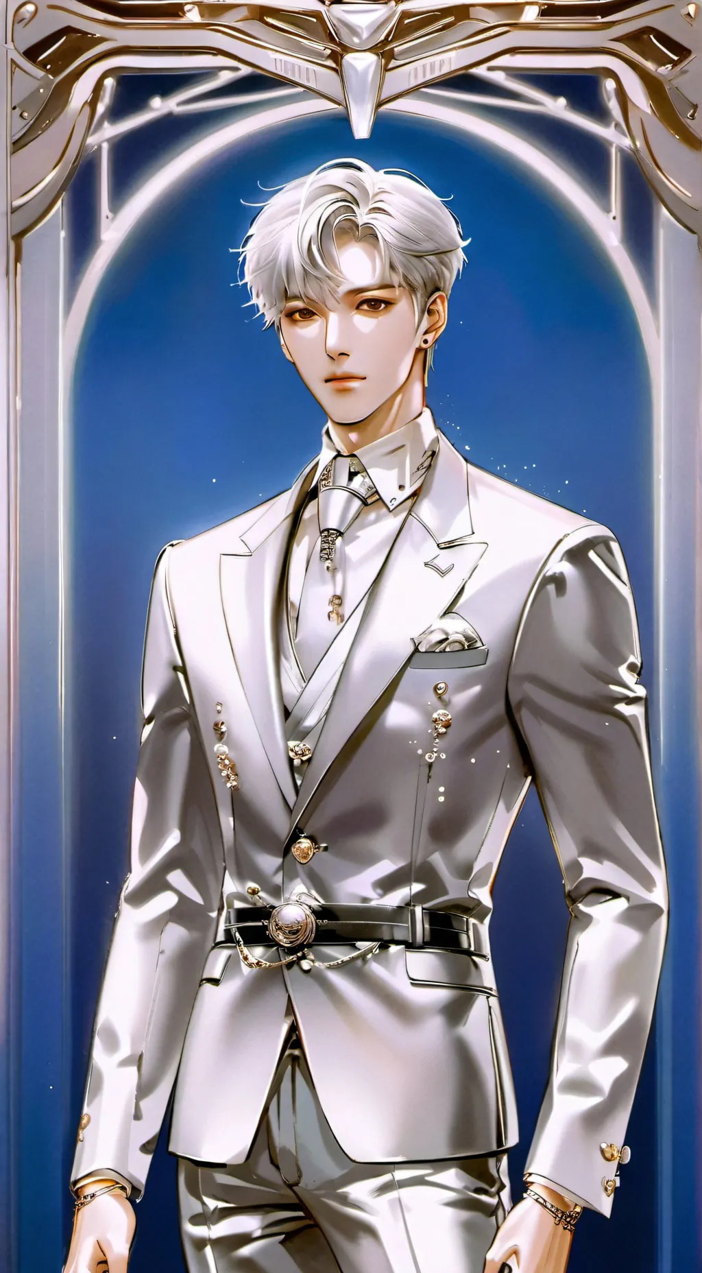 ai character: Thunder  background