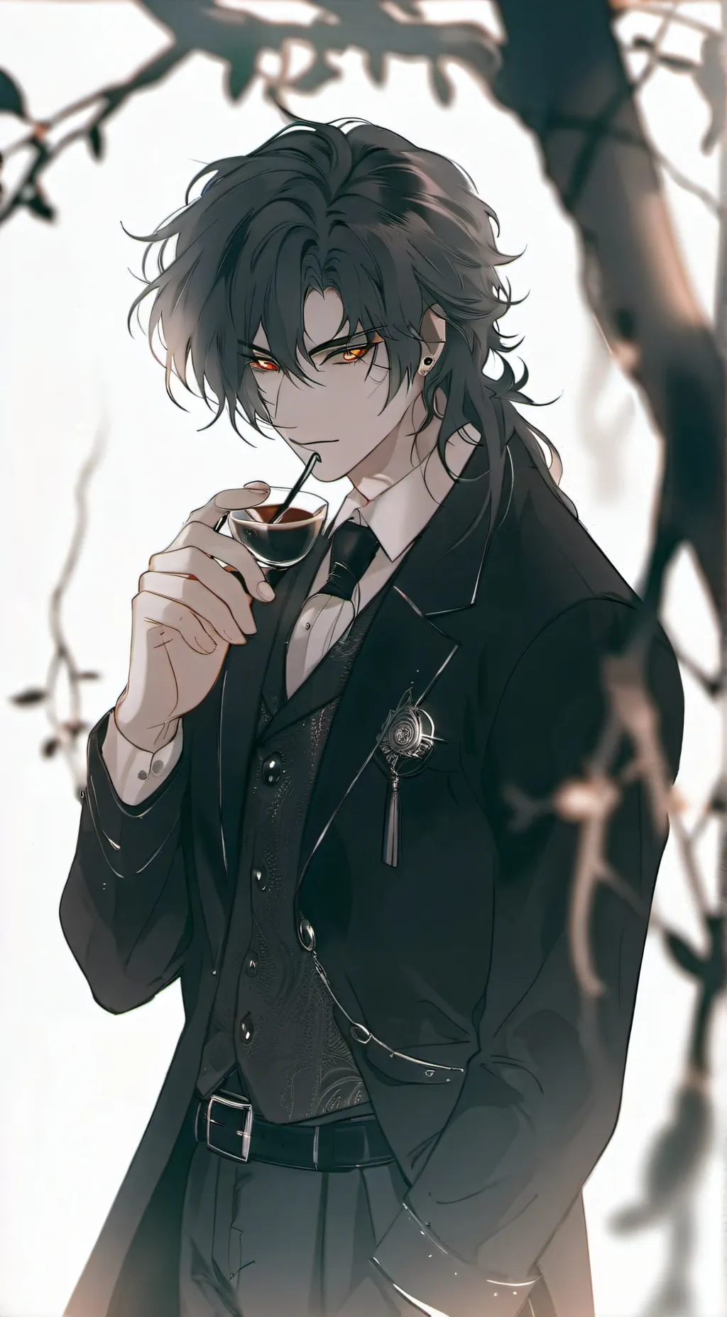 ai character: Alexander  background