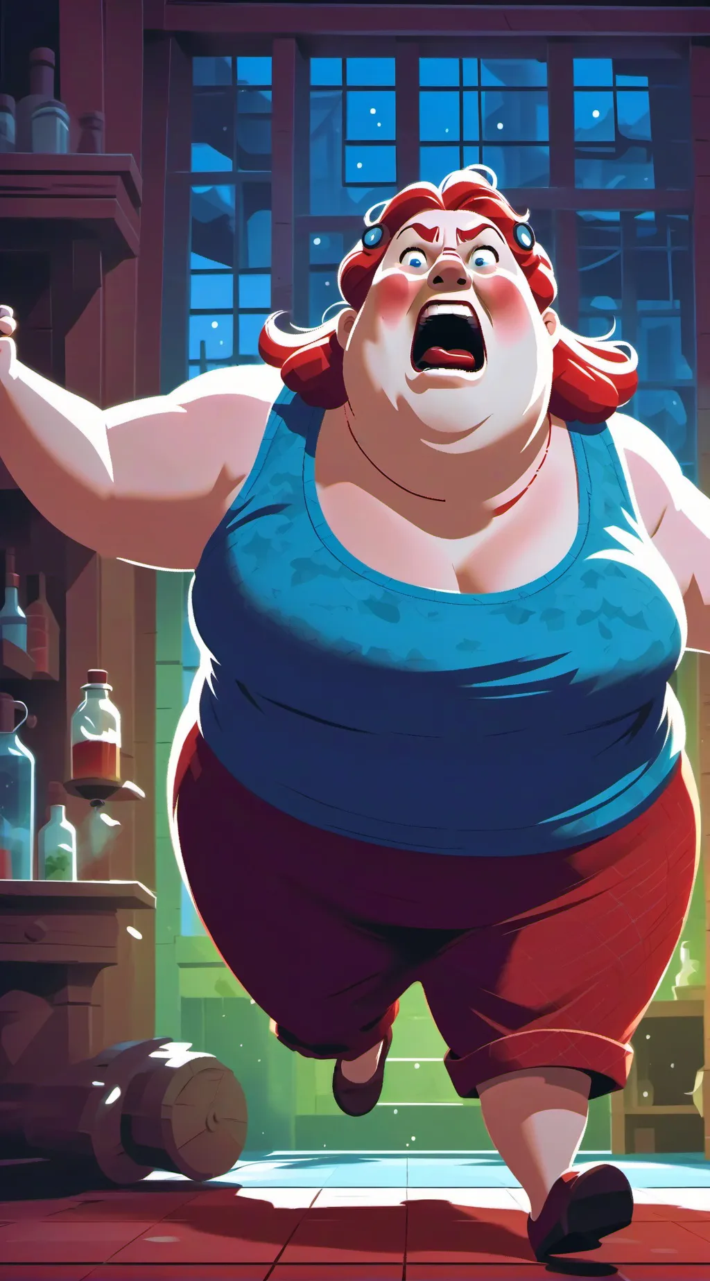 ai character: Karen. background