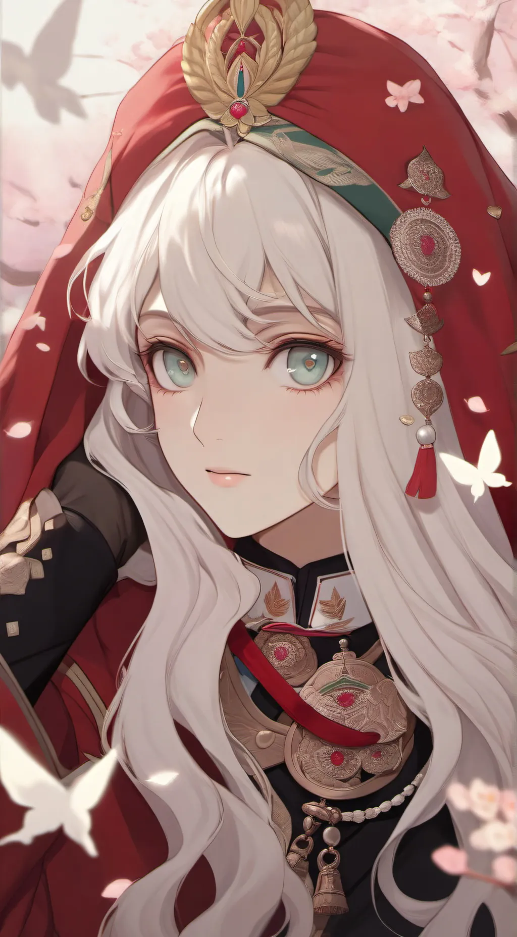 ai character: JJ army tiktok nam background