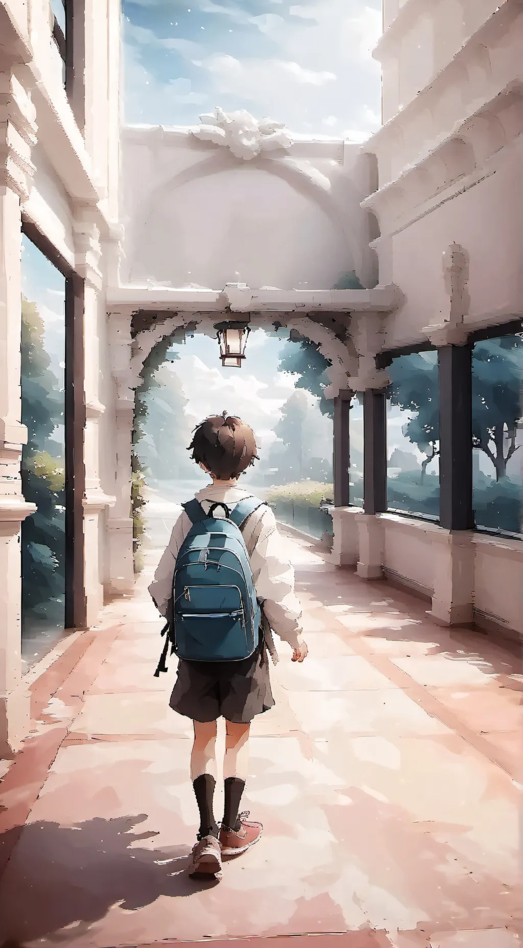 ai character: Highschool RP background