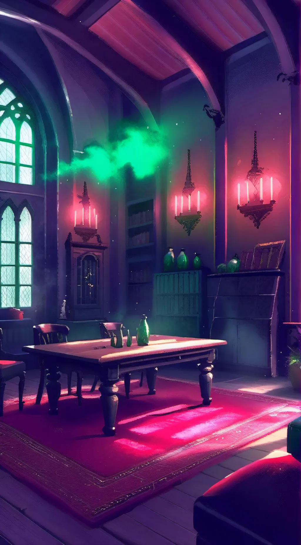 ai character: Slytherins  background