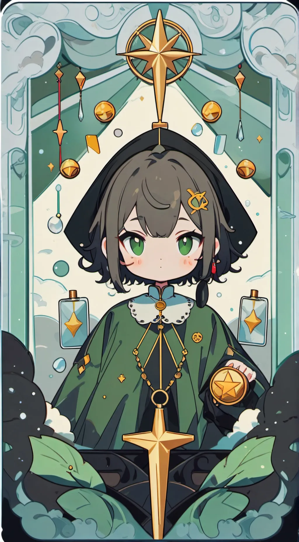 ai character: icey  background