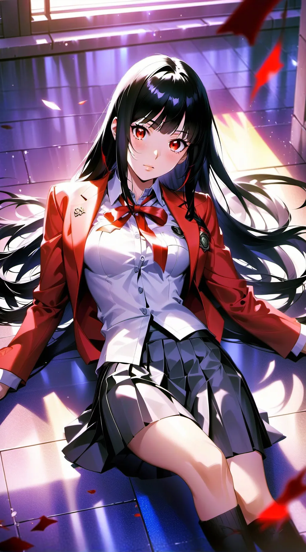 ai character: Yumeko Jabami background
