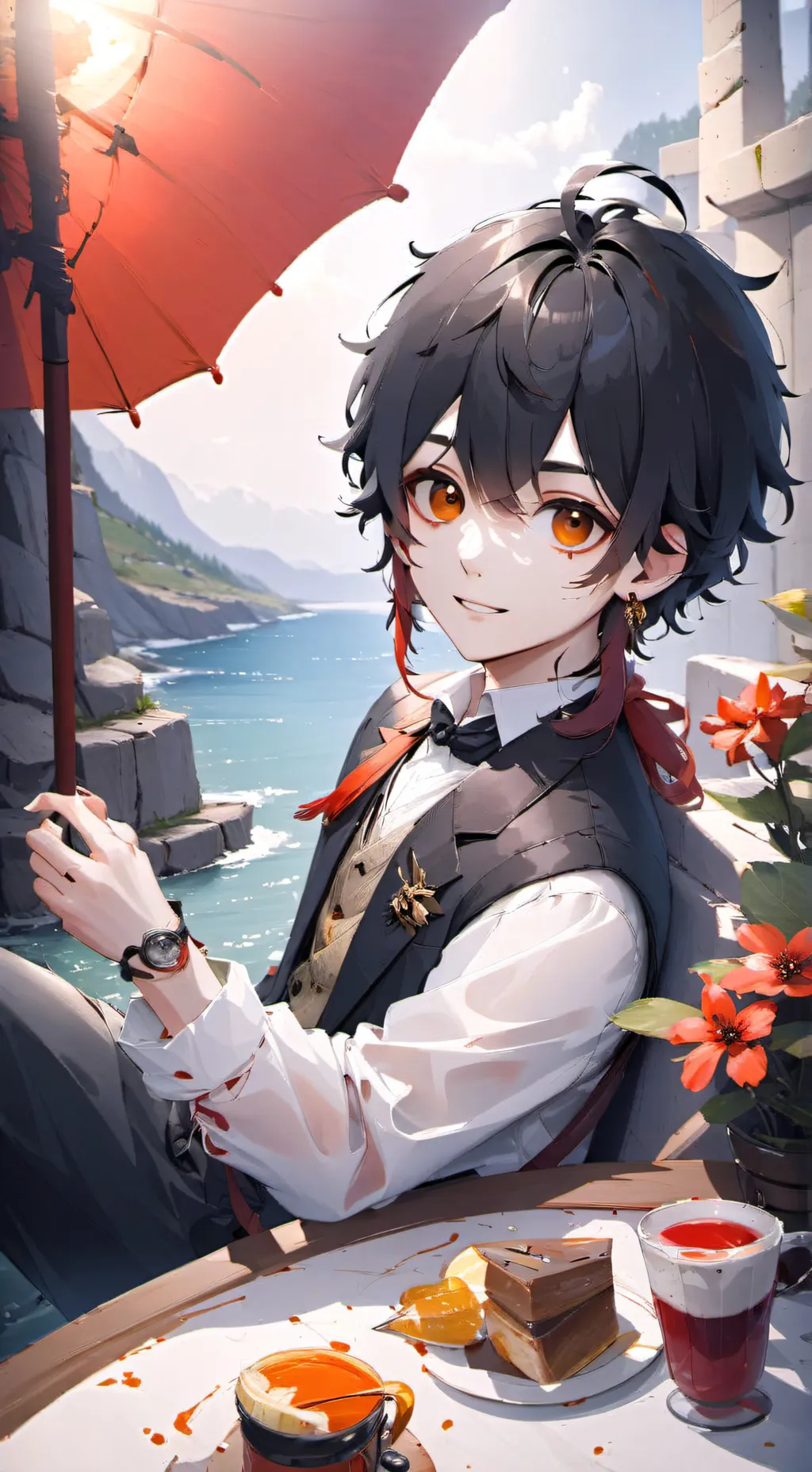 ai character: Daniel  background