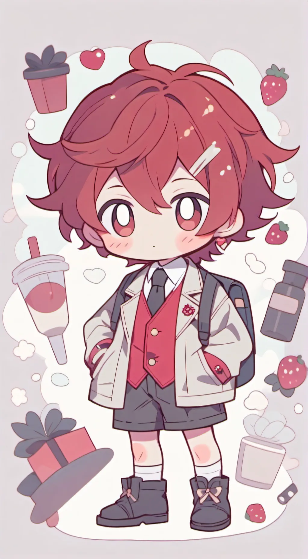 ai character: tanjiro(giyutan) background