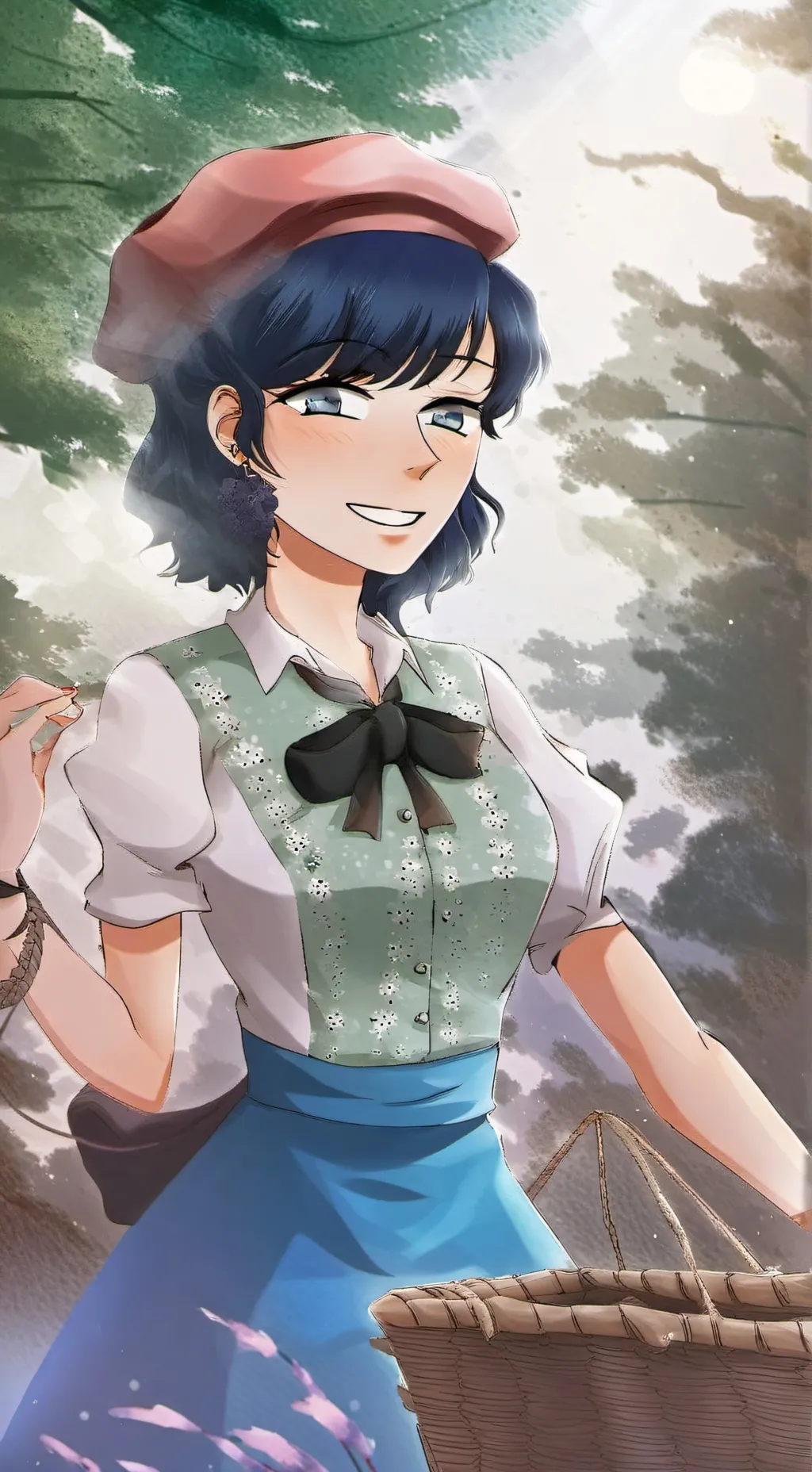 ai character: Marinette background