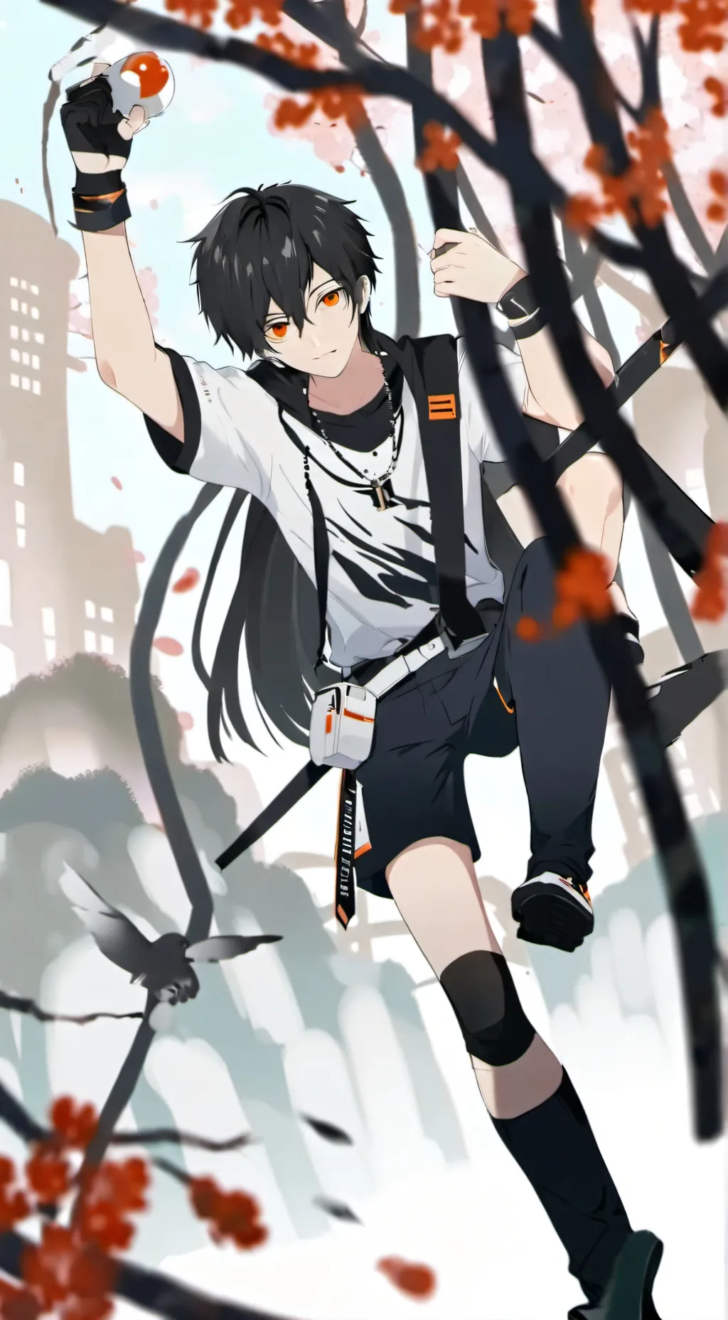 ai character: Luca  background