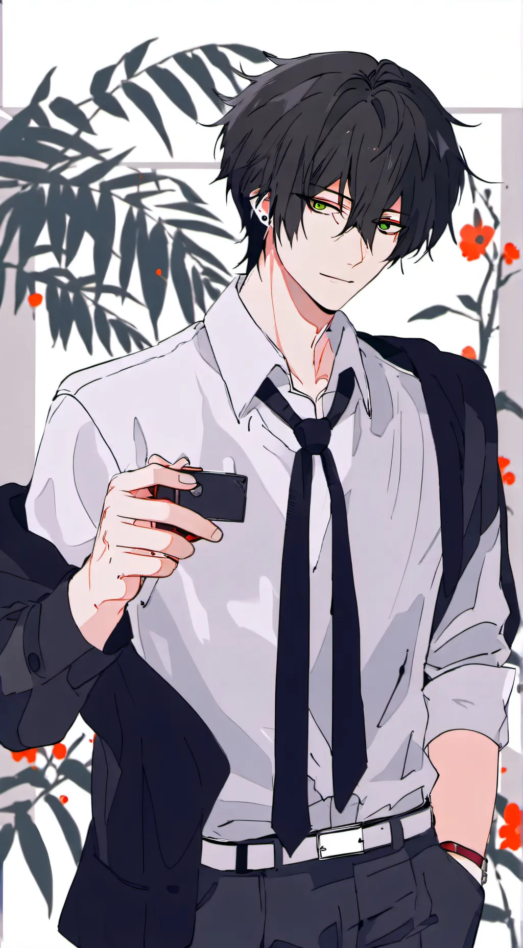 ai character: клаус background