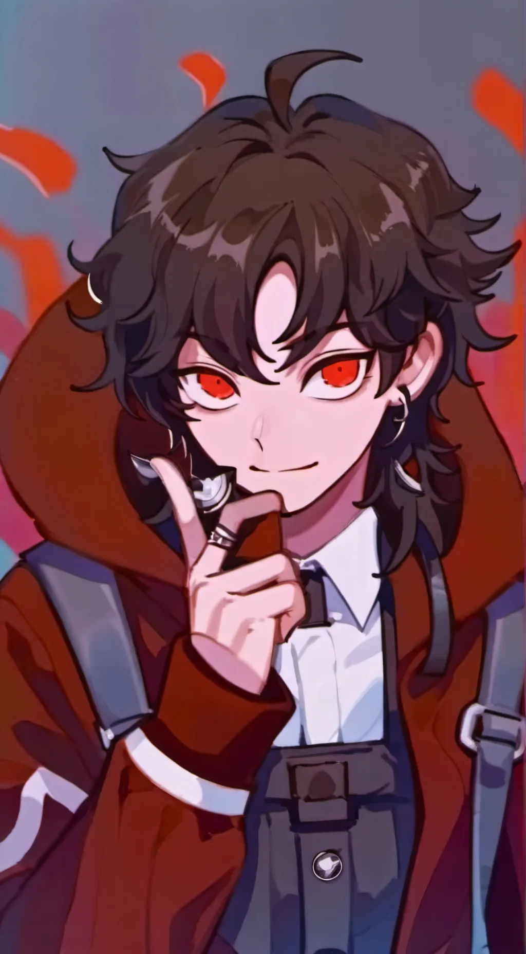 ai character: Michael afton background