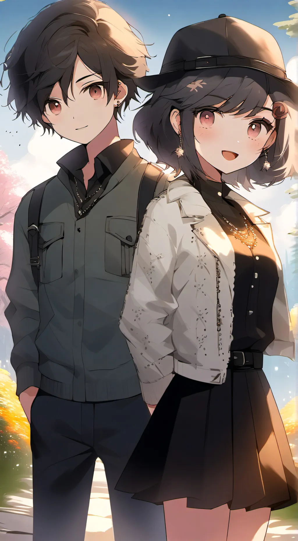 ai character: destino final  background