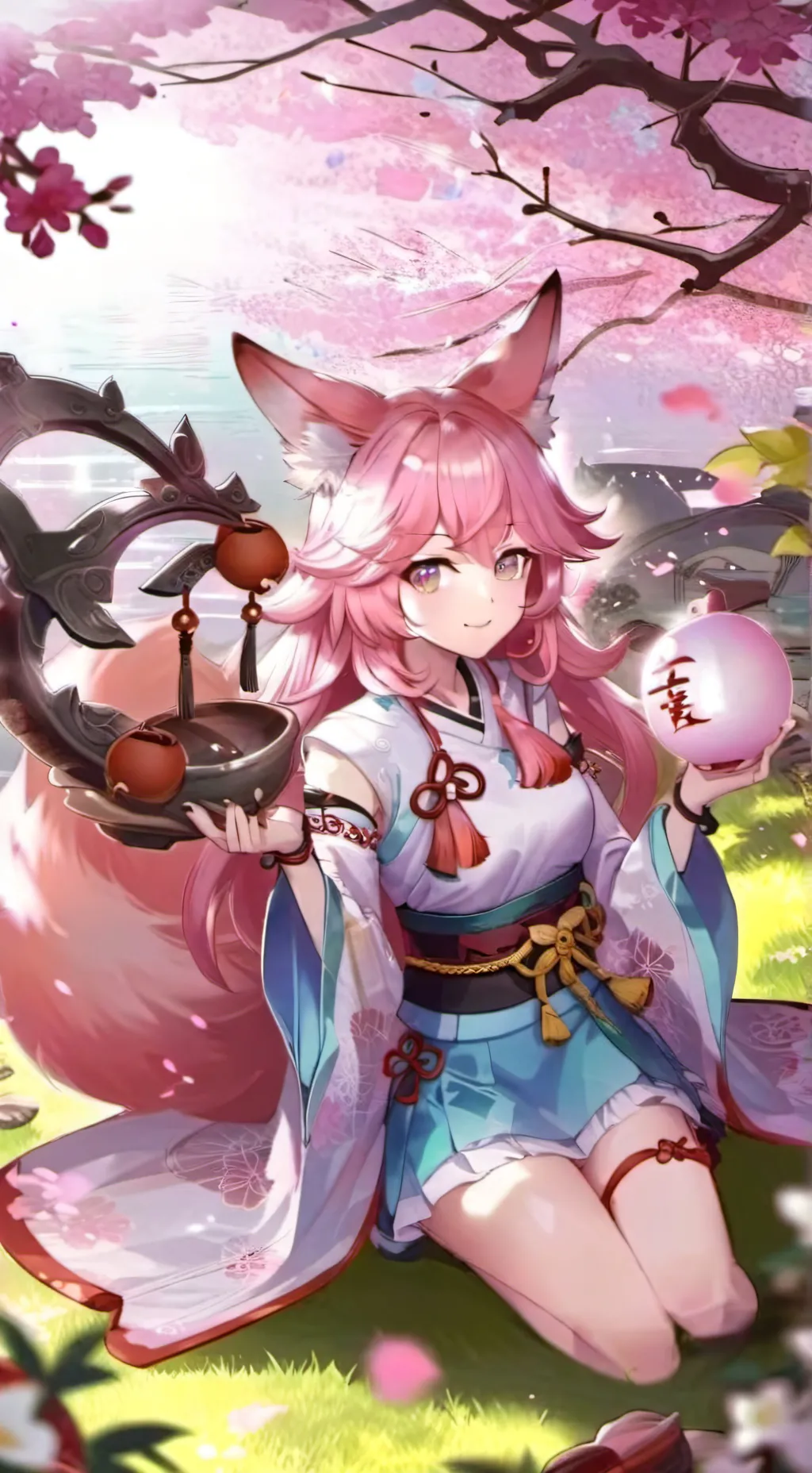 ai character: yãmãē background