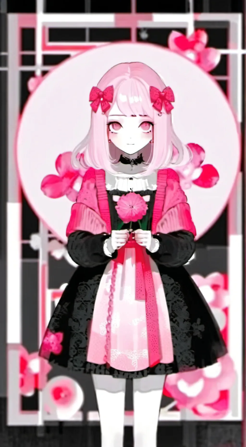 ai character: Melanie  background