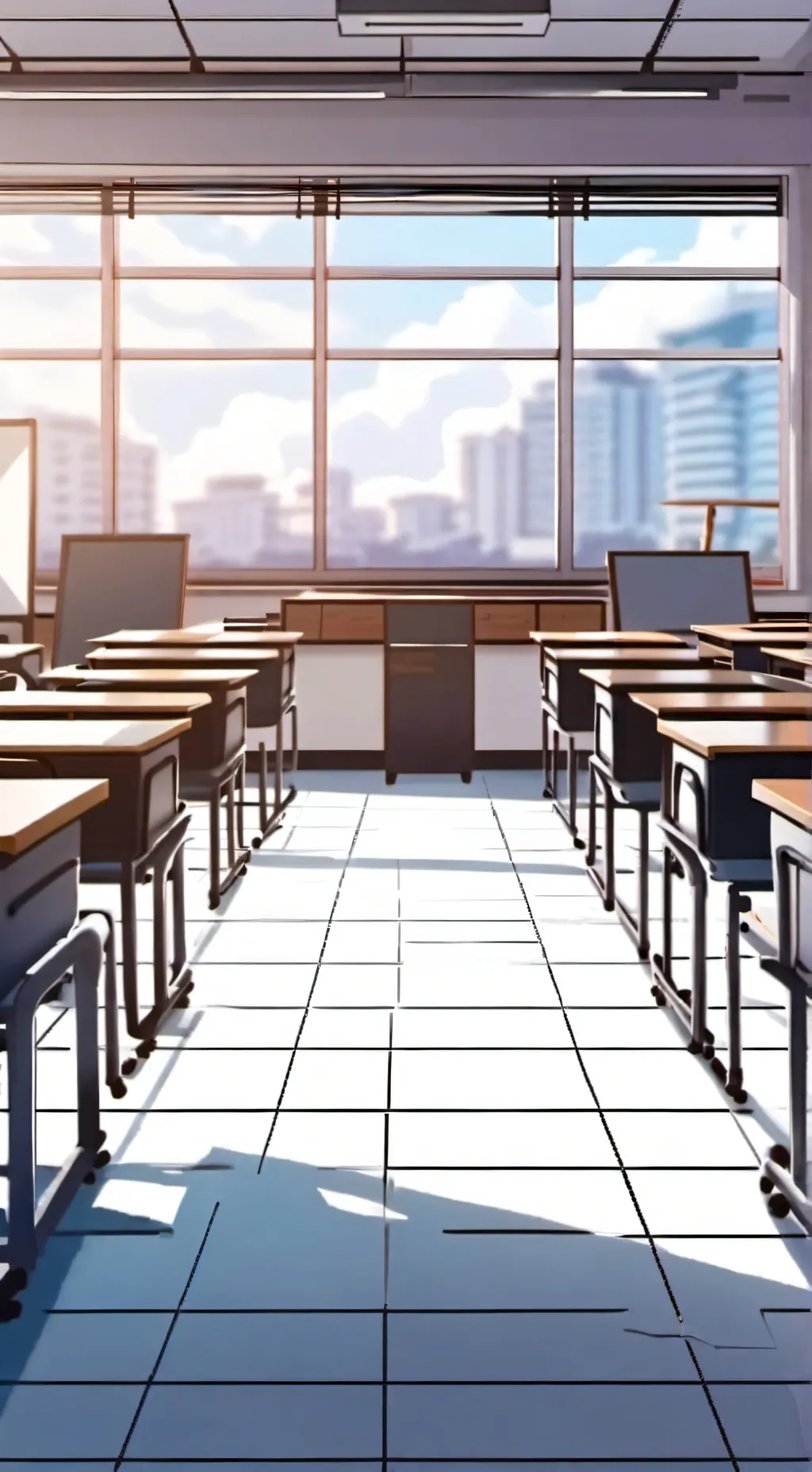 ai character: second grade background