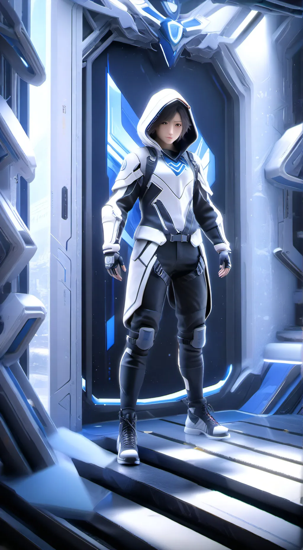 ai character: A boy or girl background