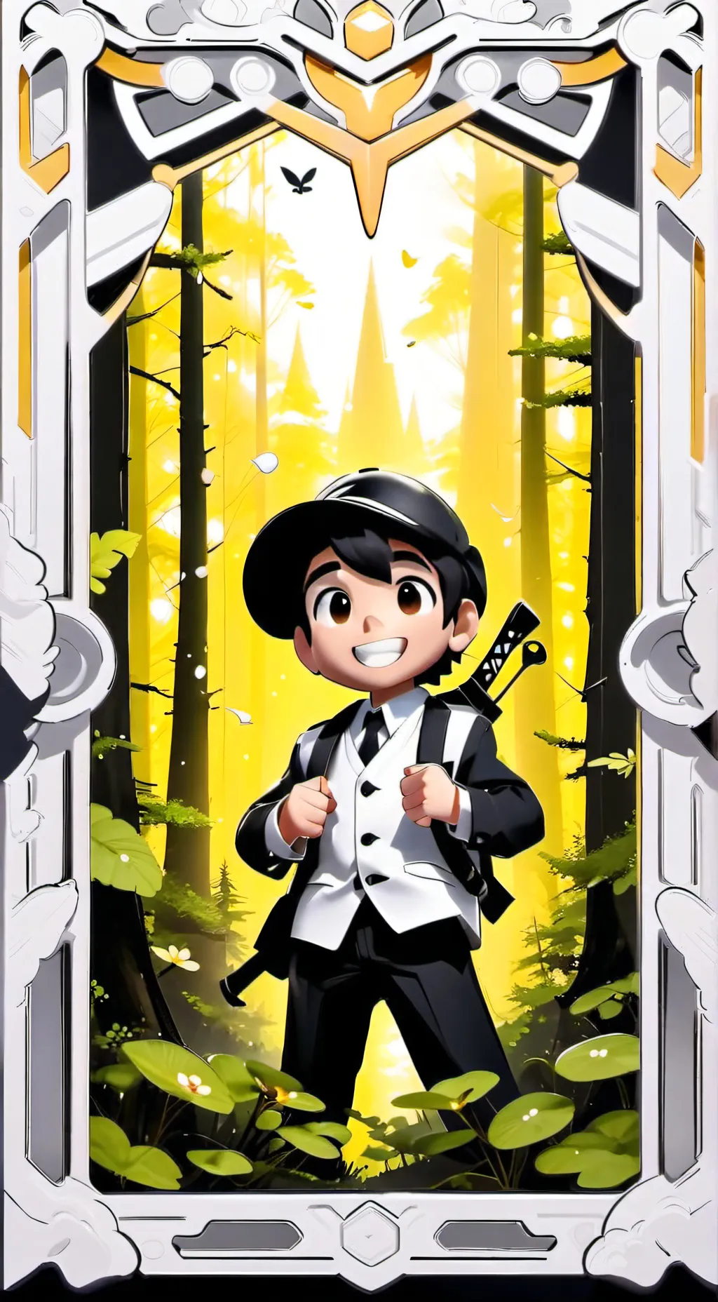 ai character: SMG4!💙 background