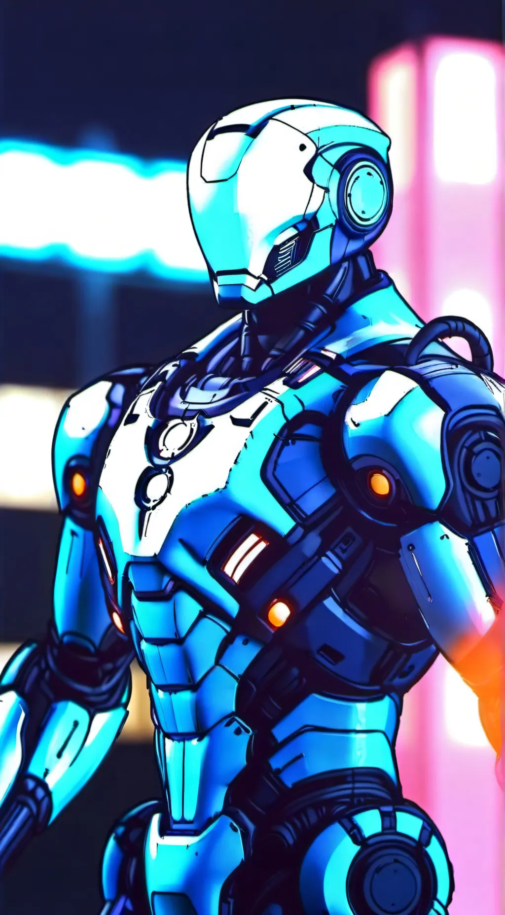 ai character: Kitsune background