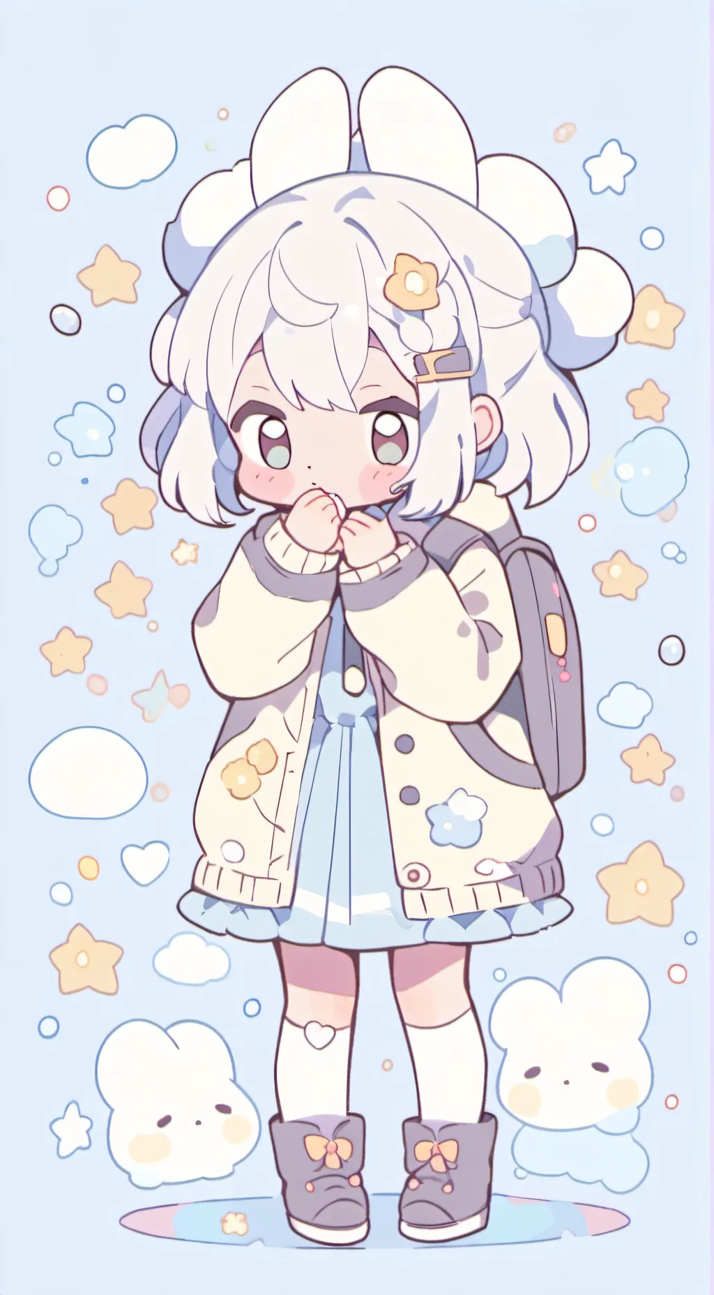 ai character: Dw but ur servant background