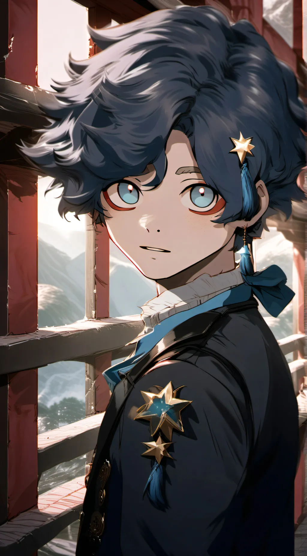 ai character: MOSSY >< background