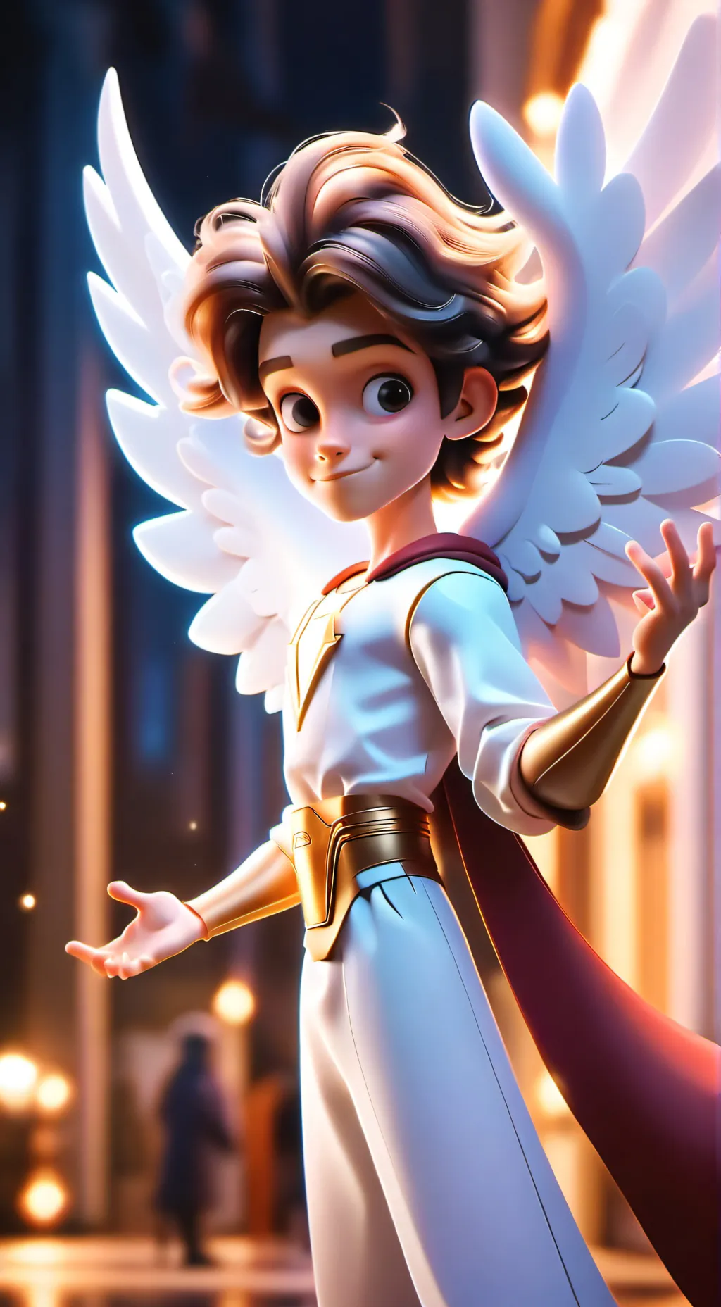 ai character: Angel and Vampire background