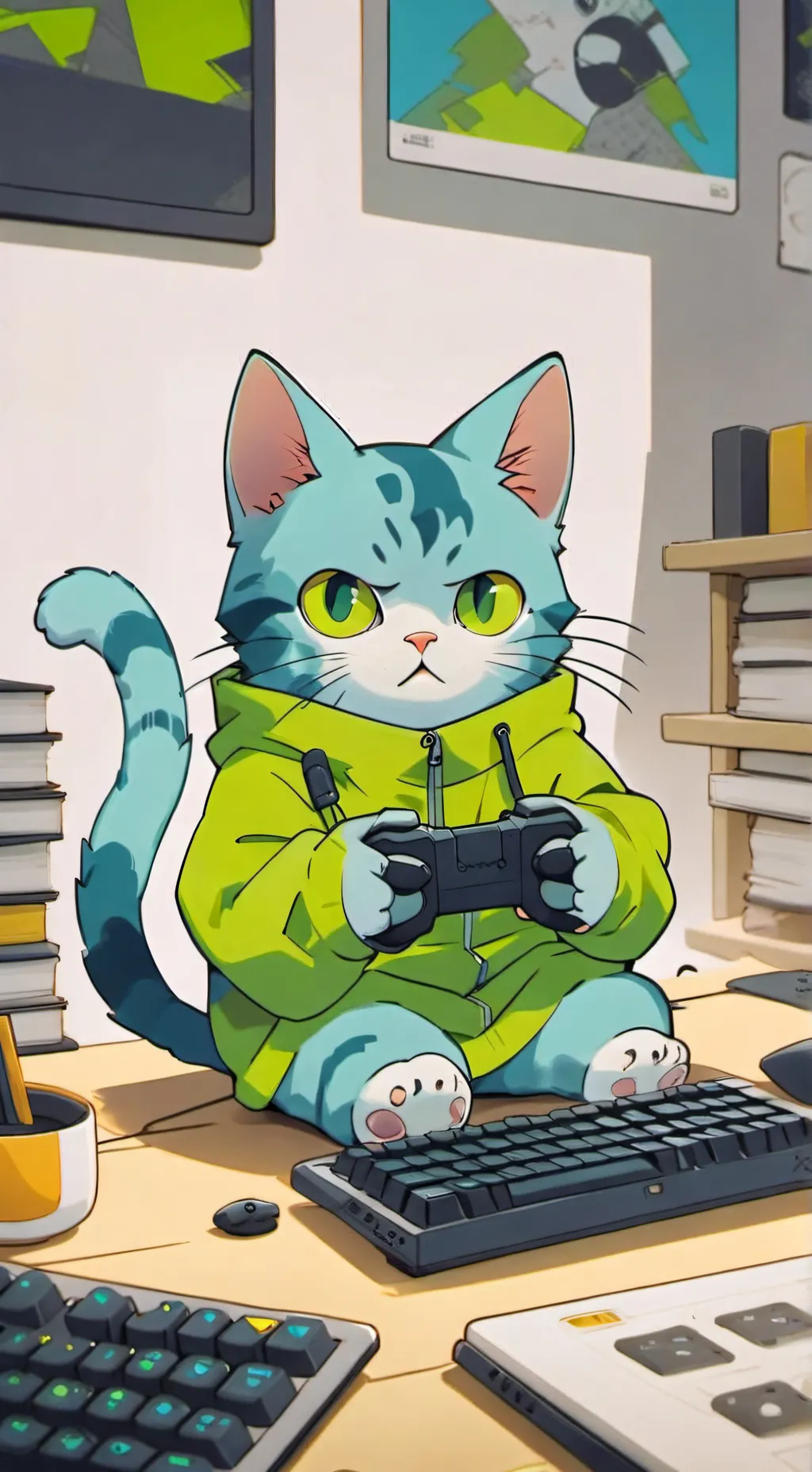 ai character: noah  background