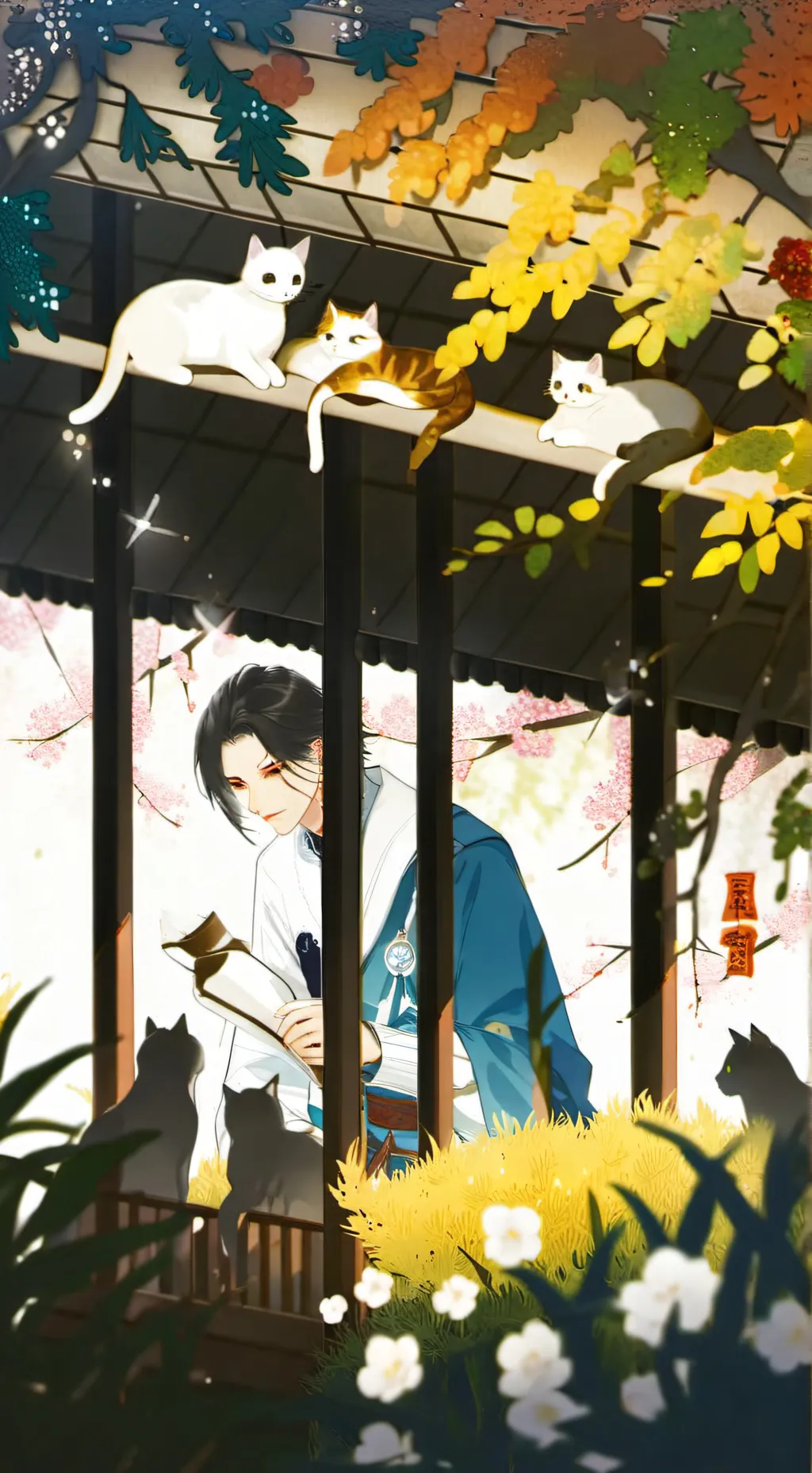 ai character: Cat City! background