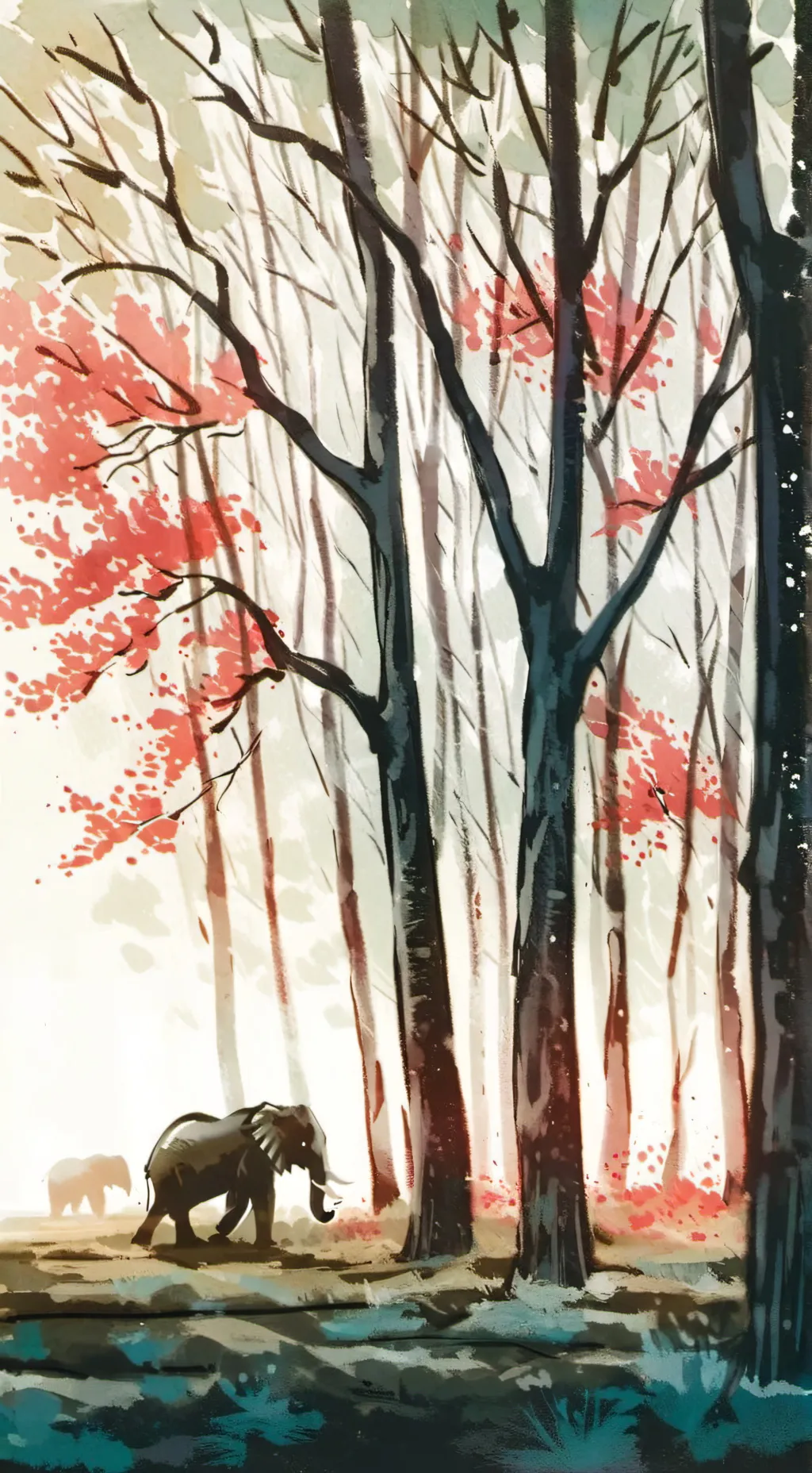 ai character: DW sleepover background